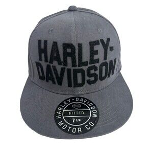 Brand New With Tags: HARLEY DAVIDSON BASEBALL CAP Gray size L